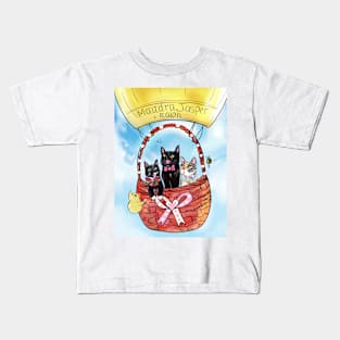 Up Up and Away In my Beautful Balloon Kids T-Shirt